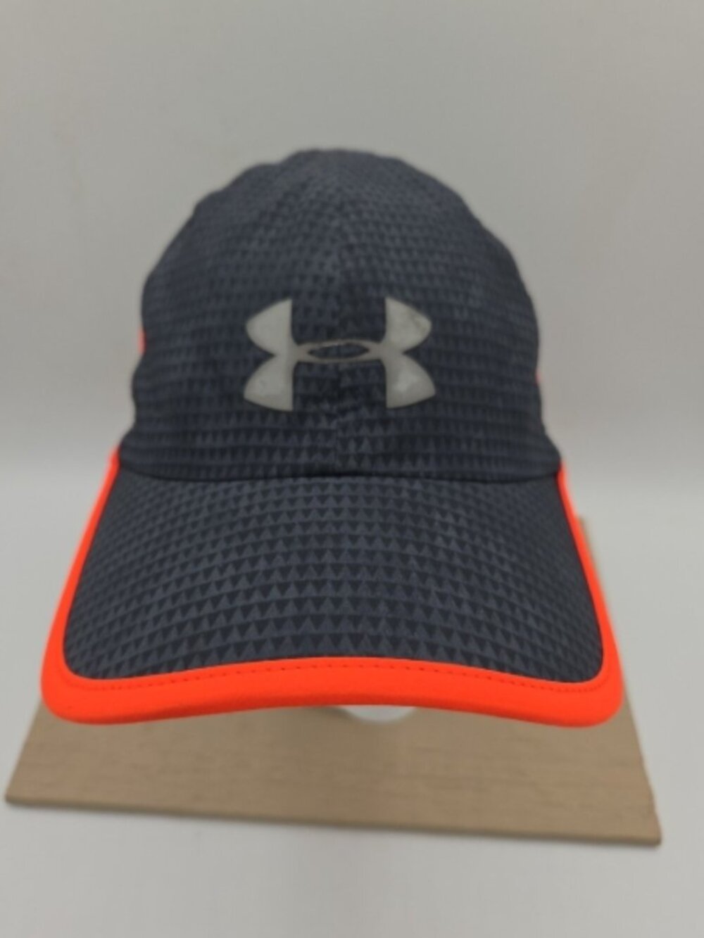 Under Armour Black Orange Strapback Hat – One Size